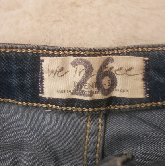 New Free People Float On Flare Wide Flare High Rise Jeans Size 26 - Picture 8 of 14